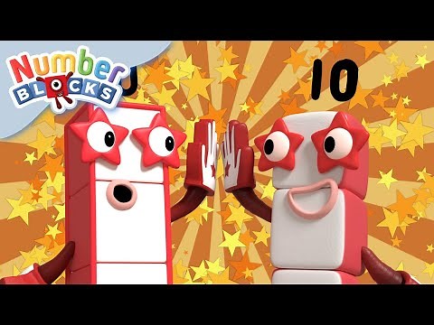 ‪@Numberblocks‬- Make Your Own Number Ten! 🛠✨| Numberblocks Crafts | Play-Doh