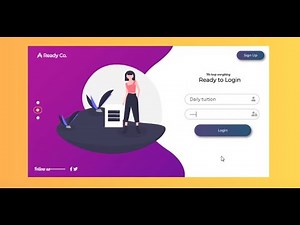 C# :- How to Create Beautiful Flat Login Form in Visual Studio 2019