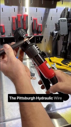 Pittsburgh Hydraulic Wire-Crimping Tool | Harbor Freight