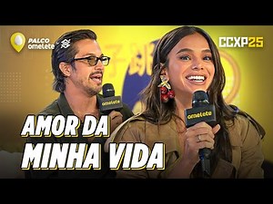 BRUNA MARQUEZINE e ROMULO ESTRELA, de AMOR DA MINHA VIDA, na CCXP25! | DISNEY+ | Palco Omelete by BB
