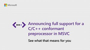 54 reactions · 12 shares | Have you updated to Visual Studio 2019 version 16.6 Preview 2? See what's new in the MSVC toolset's support for a conformant preprocessor:https://msft.it/6184TegBn | Microsoft Visual Studio | Facebook