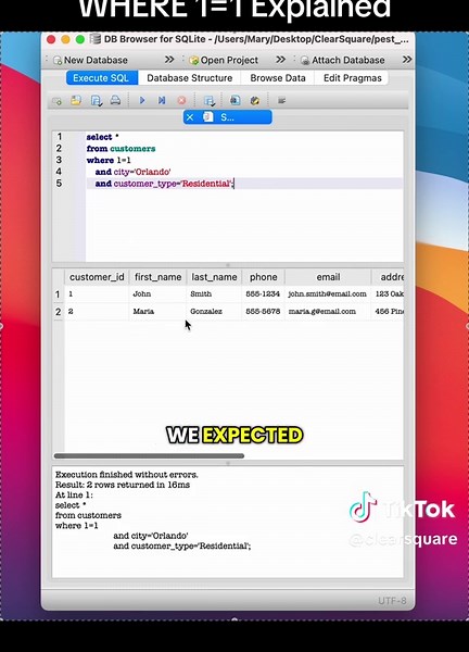 Understanding WHERE 1=1 in SQL Queries