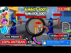 Auto Headshot Config File 🚀🎯 freefire aimbot + aimlock 🎯 | Headshot config file free fire max 🔥