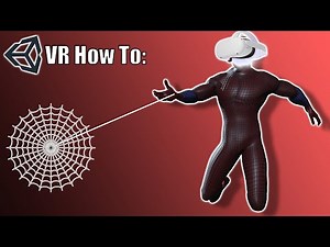 How to make Spider-Man Web Swinging in VR - Unity Tutorial
