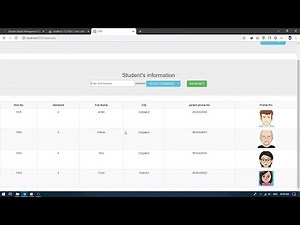 Student Details Management System In PHP With Source Code - Source Code & Projects