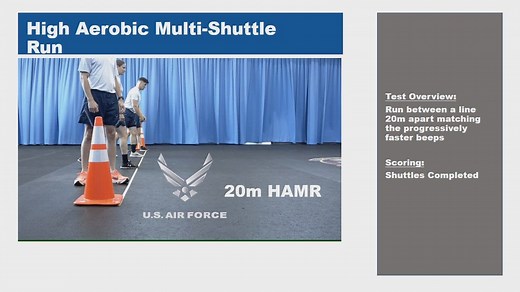 20M High Aerobic Multi-Shuttle Run