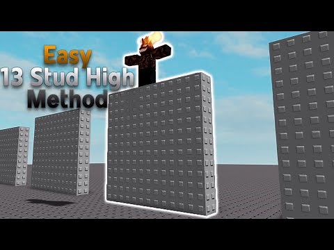 EASY 13 Stud High Jump Method - Roblox Tutorial