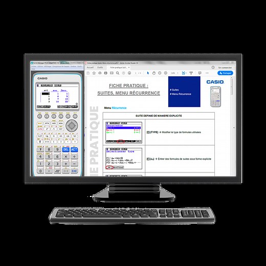 Émulateur Graph 90+E - Émulateur Calculatrice | CASIO Education BE