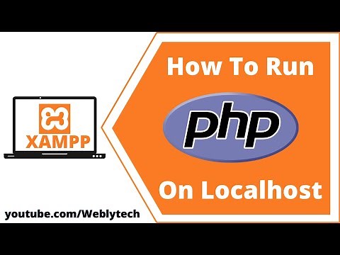 How to run PHP file on localhost XAMPP | open php file in browser