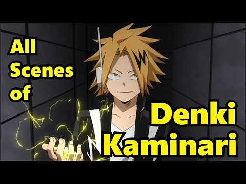 'All' Scenes of Denki Kaminari in Season 1 (BNHA)
