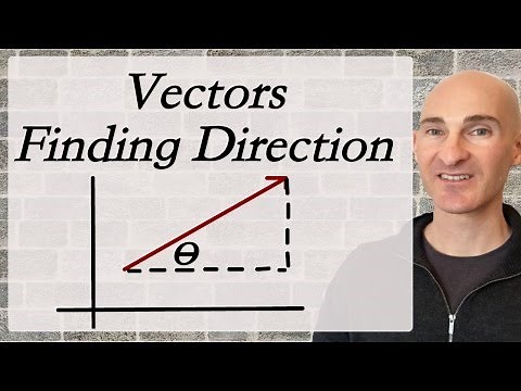 Vectors Finding the Direction