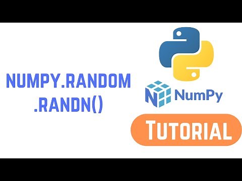 Python NumPy Tutorial For Beginners - numpy.random.randn() in Python