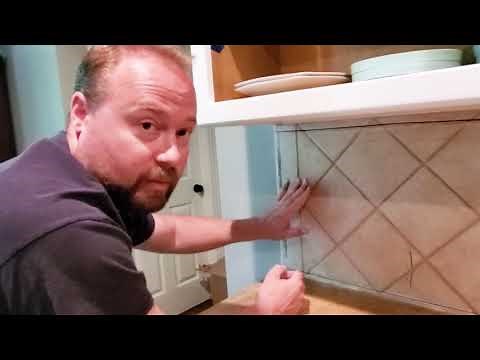 How To Remove A Tile Back Splash