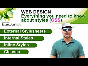 HTML Styles Complete Guide (External, Internal, Inline, Classes) [Expression Web] ICT IGCSE 0417