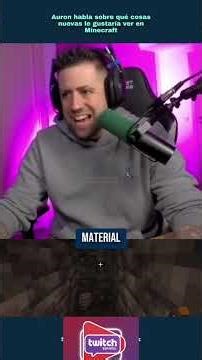 Auron opina sobre Minecraft 😲⛏️🪏#auronplay #auron #minecraft #squidcraftgames4 #twitch