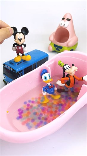 Satisfying Unboxing with Mickey, Donald, Goofy Fun Toys ASMR Video #mickeymouse