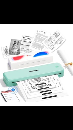 Phomemo M834 Portable Printer Green