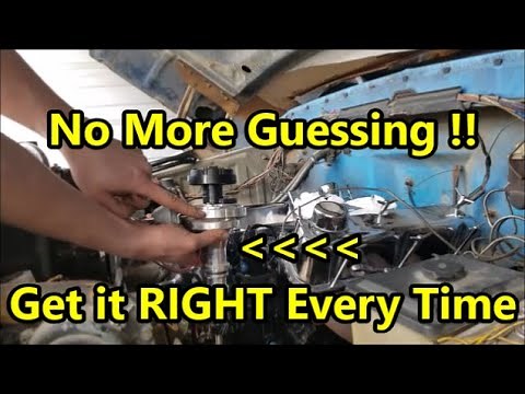Set Ignition Timing & Install Distributor - TIMING TRICK (Ford, Chevy, Mopar)