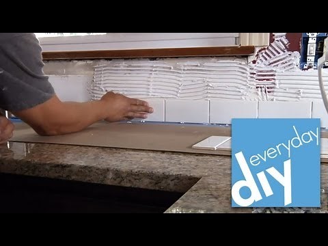 How to Install a Tile Backsplash, Part 1 -- Buildipedia DIY