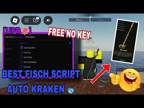 [UPD] Fisch Script Pastebin GUI | FAST AUTO Fish, Auto Kraken Fluxus,Hydrogen,Delta,Arceus X Mobile