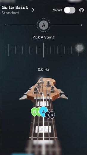 How to tune with 5 string bass tuning? Guitar Bass Tuner