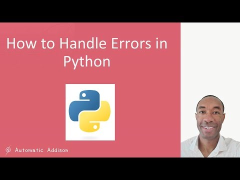How to Handle Errors in Python