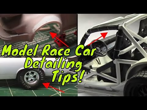 Ep.55 Scale Model [Race] Car Detail Tips