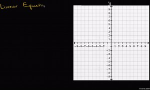 Two-variable linear equations intro