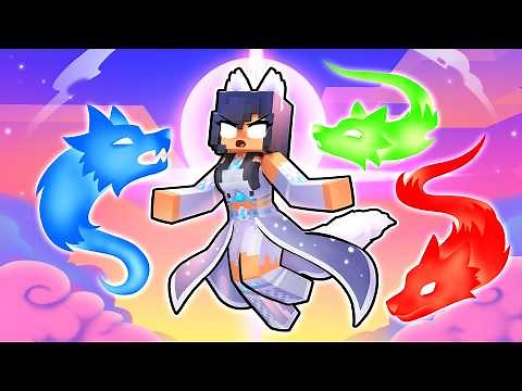 Becoming the MASTER WOLF in Minecraft!