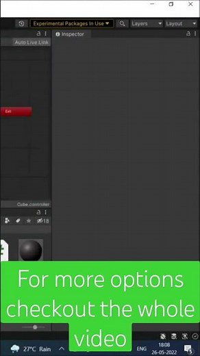 Changing speed of animation clip. #unitytutorialforbeginners #unity3d