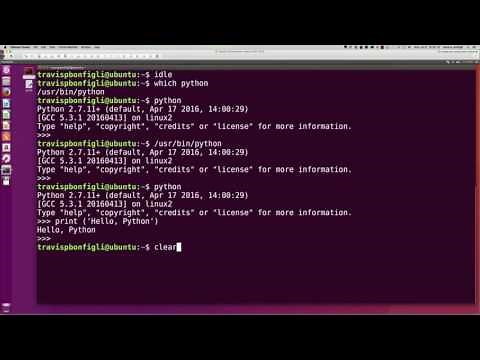 Introduction to Python Programming: #2: How to Execute Your Programs - IDLE/IDLE3