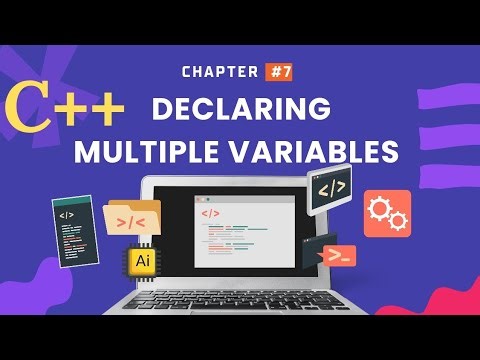 Declare Multiple Variables | C++ Tutorial | CPP Full Course