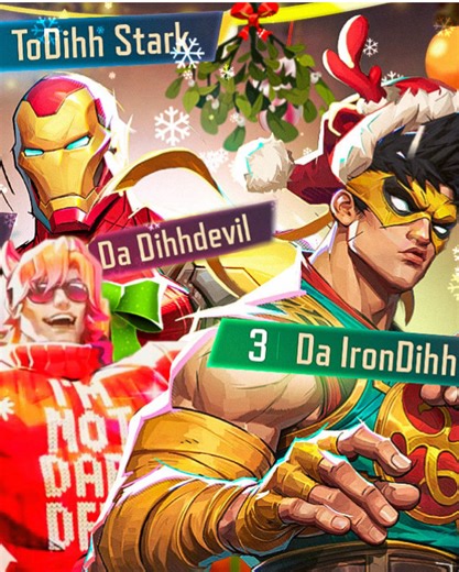 Matt Murdock does a fit check, Iron Man browns his pants, the Spectacular Spider-Man (@Josh Keaton (SpacePadre)) makes a stinky cameo, & Iron Fist lets the Dihh flow through him. HAPPY HOLIDAYS, PEOPLE! 🎄🎁❄️ This outfit, stream, & video was insanely tough to put together, but I hope y’all enjoy it! THANK YOU for the overwhelming support & love on it. Hope y’all have the most wonderful time the rest of this year 🙏❤️ FULL VID: YouTube.com/AleksLe #marvelrivals #daredevil #ironman #ironfist #voi