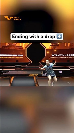 Small and mighty 💪 #WTTHongKong #TableTennis