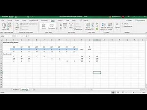 How To Use Goal Programming with Excel Solver