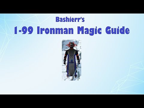 Level 1-99 Ironman Magic Guide (2019)