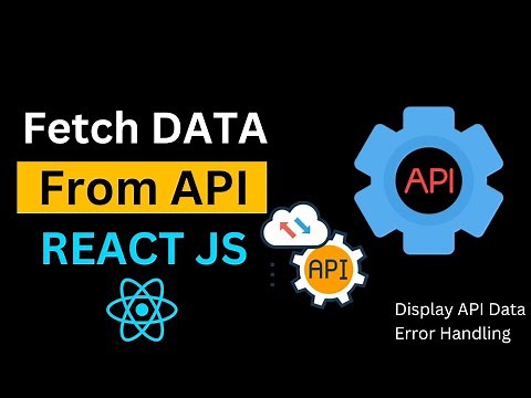 How to Fetch Data From API and Display in React JS | Fetch API | React JS Tutorial