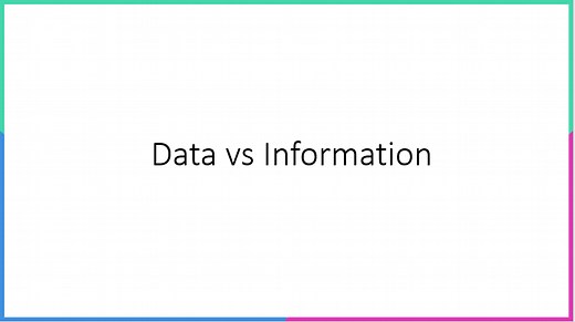 Data vs Information: What's the Difference