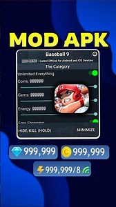 Baseball 9 Hack & Mod APK | Unlimited Gems, Coins, Energy (iOS & Android)