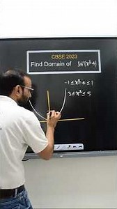 domain of the y = sin^-1(x^2-4) inverse trigonometric functions #domain #12thmaths#boardexam #maths