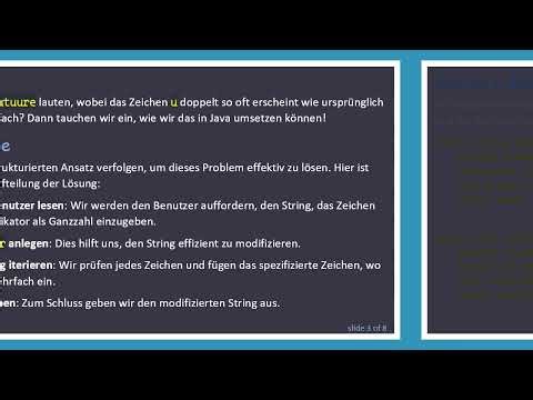 Wie man Zeichen in einem String mit Java multipliziert
