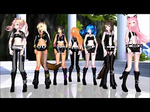[MMD] {Aphmau | Idol Pop } Lean On