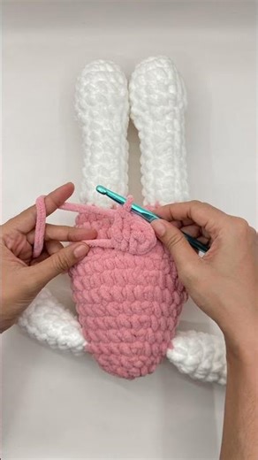 Crochet Jumbo Plushie Bunny
