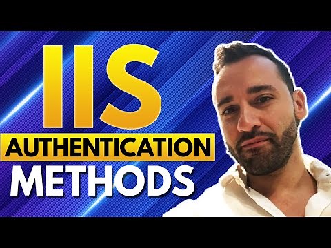 IIS Authentication Methods