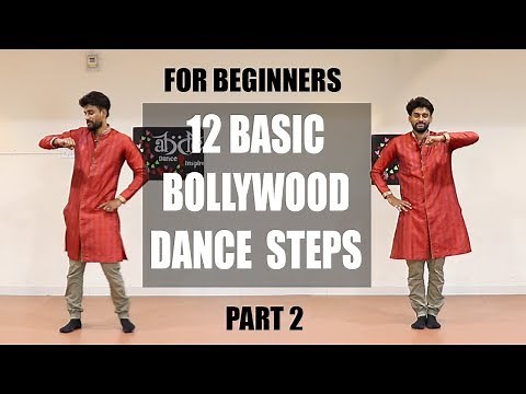 12 Basic Bollywood Dance Moves | EASY| Beginner Level | ABDC | Part 2
