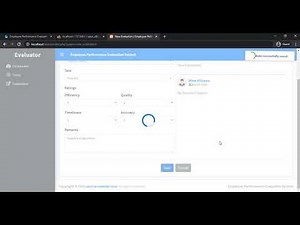 Employee Performance Evaluation System Installation Demo