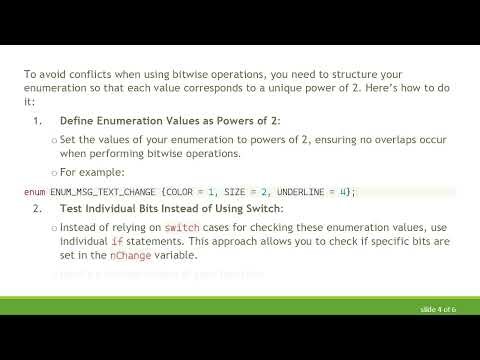 How to Use the Bitwise OR Operator in Switch Cases in C+ +