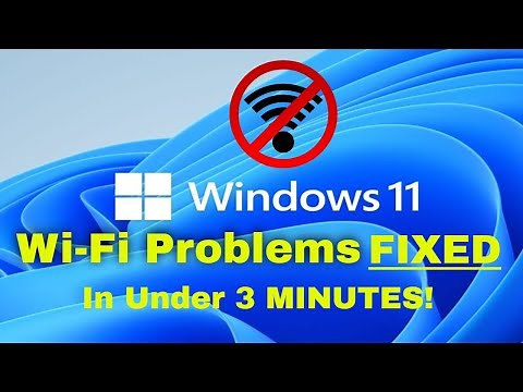How to Fix Wifi Connection on Laptop Windows 11 - Solve WiFi Problems [Tutorial]