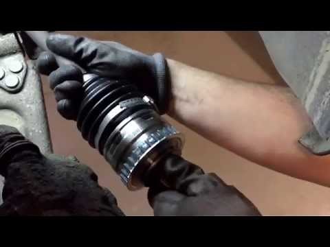 Antriebswellengelenk und Manschette tauschen