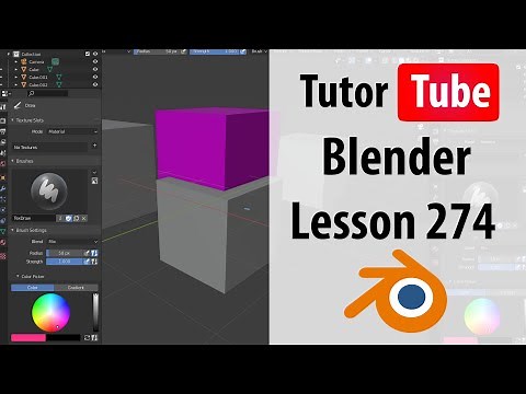 Blender Tutorial - Lesson 274 - Import and Export 3D Models